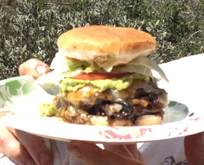 western bacon horsethief burgers